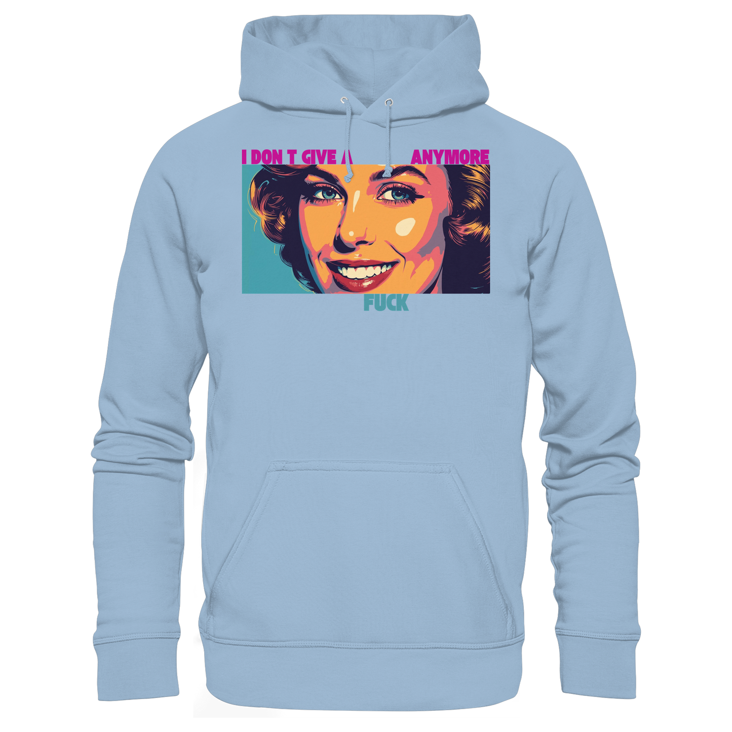 She – Retro Faces - Basic Unisex Hoodie