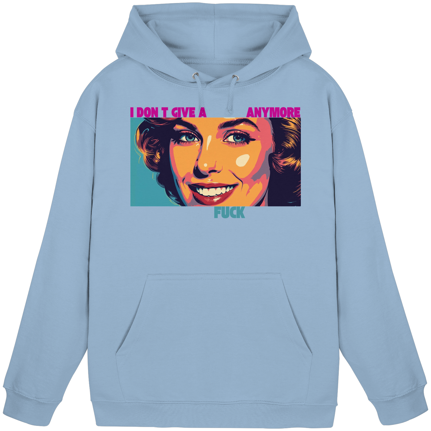 She – Retro Faces - Basic Unisex Hoodie
