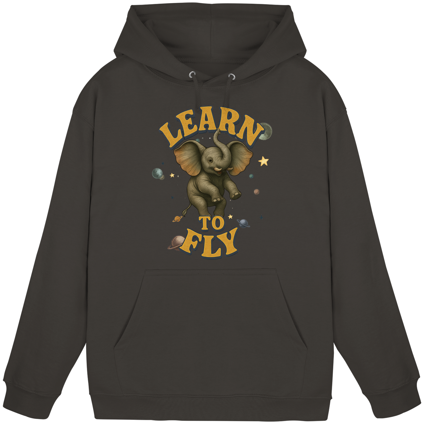 Elefant – Learn To Fly - Basic Unisex Hoodie