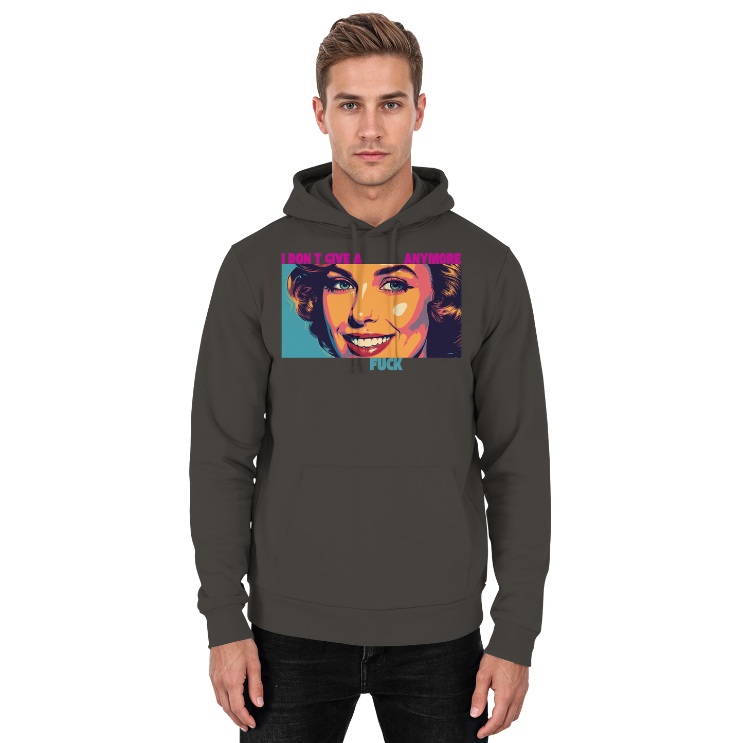 She – Retro Faces - Basic Unisex Hoodie