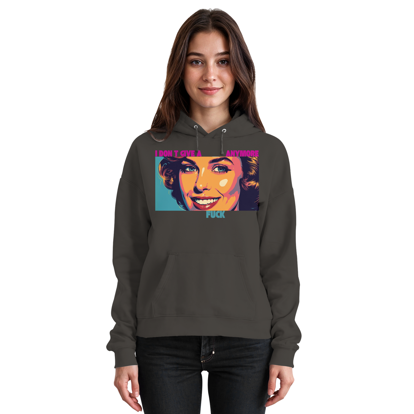 She – Retro Faces - Basic Unisex Hoodie