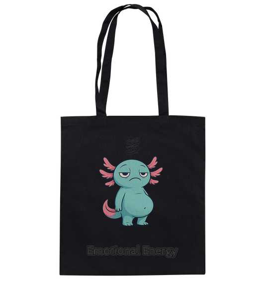 Emotional Energy – Axolotl (Türkis)  - Baumwolltasche