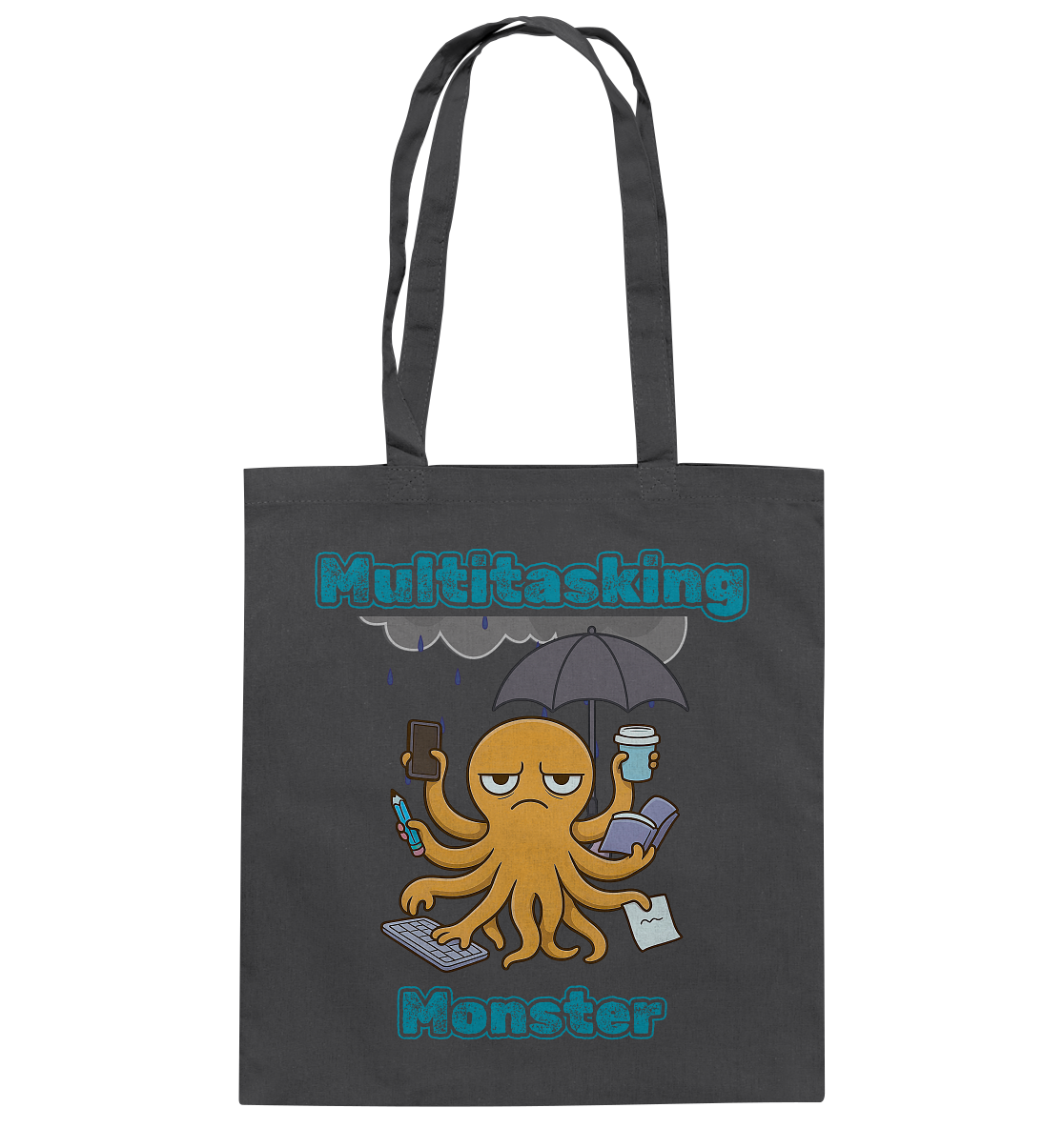 Multitasking Monster - Baumwolltasche