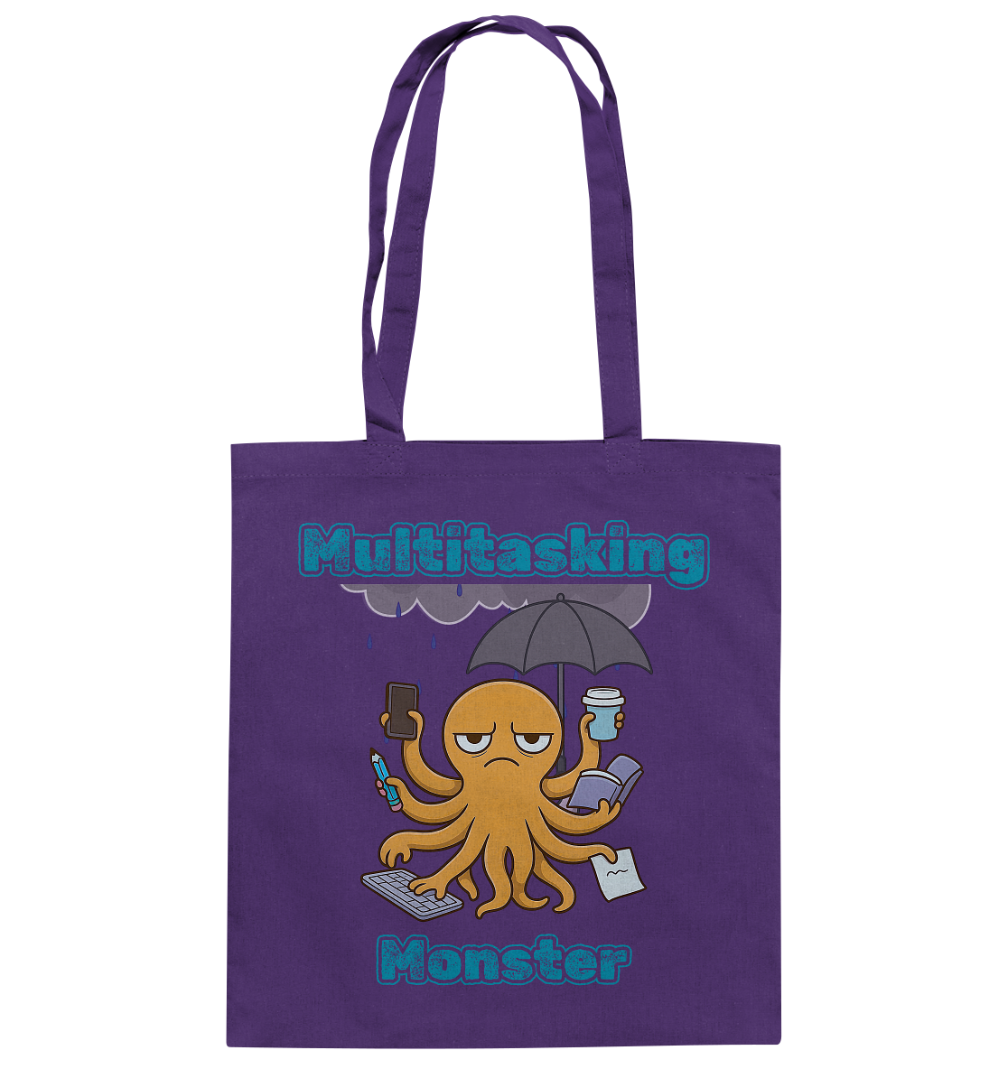 Multitasking Monster - Baumwolltasche