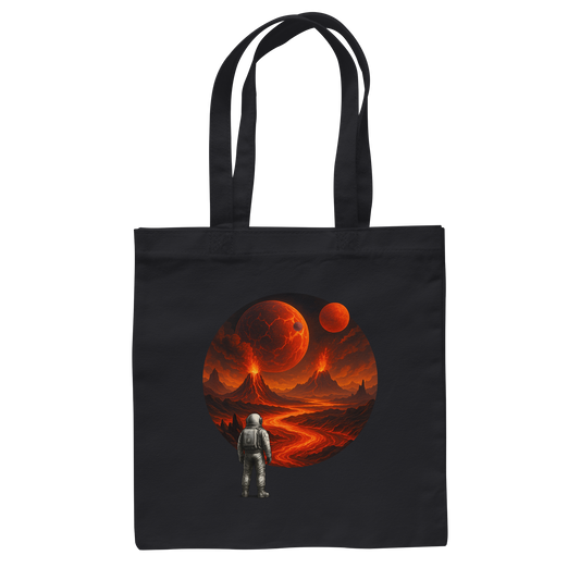 Inferno View – Astronaut’s Journey - Baumwolltasche