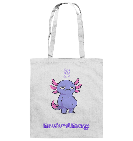 Emotional Energy – Axolotl (Lila) - Baumwolltasche