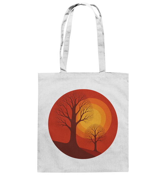 Sonnenklang Rot - Baumwolltasche