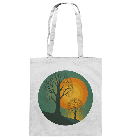 Sonnenklang Grün - Baumwolltasche