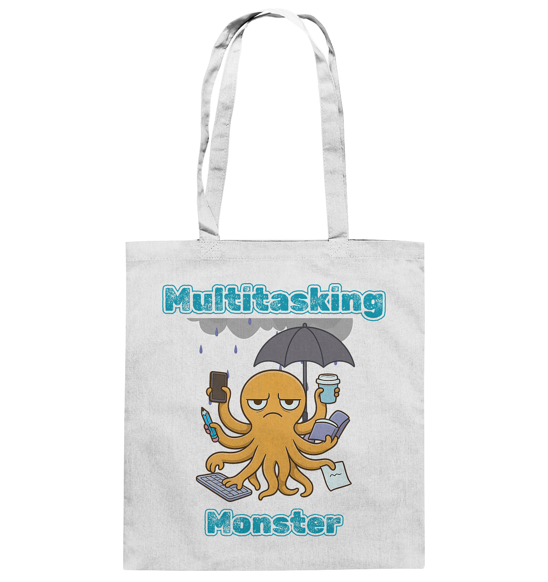 Multitasking Monster - Baumwolltasche