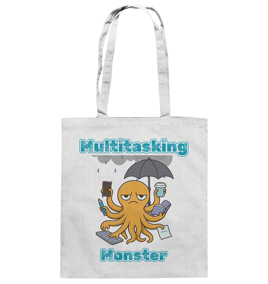 Multitasking Monster - Baumwolltasche