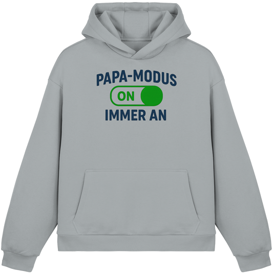 Papa-Modus On - Fluffy Boxcut Hoodie