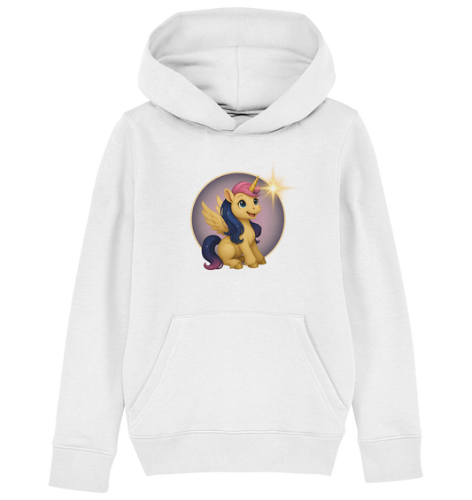 Luna - Das Licht im Dunkeln - Stern - Kids Basic Hoodie