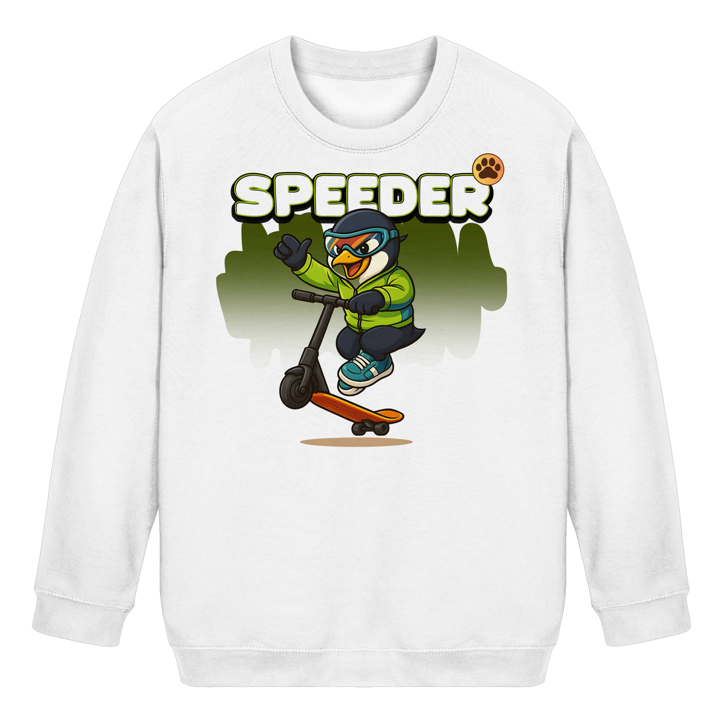 Speeder Scooter - Wild Crew - Kids Basic Sweatshirt