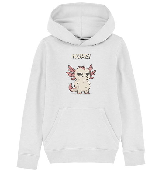 NOPE!  - Kids Organic Hoodie