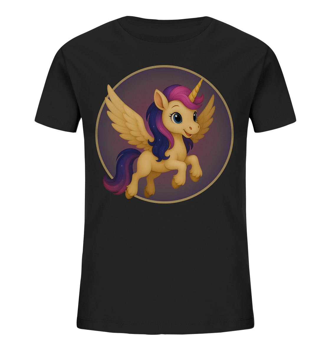 Luna - Das Licht im Dunkeln - Fliegen - Kids Organic Shirt