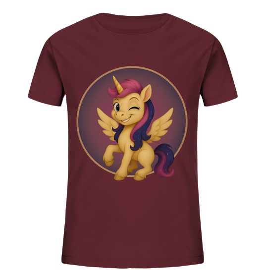 Luna - Das Licht im Dunkeln - Zwinkern - Kids Organic Shirt