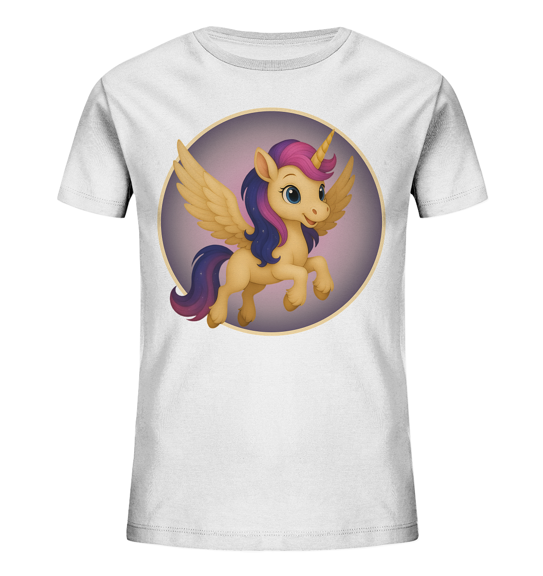 Luna - Das Licht im Dunkeln - Fliegen - Kids Organic Shirt