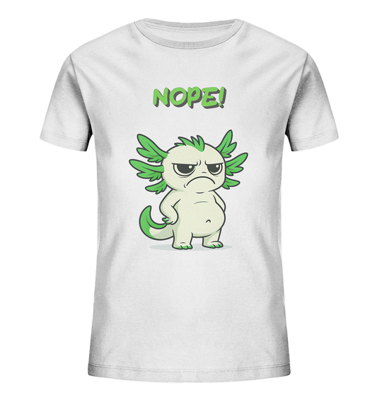 NOPE!  Grün - Kids Organic Shirt