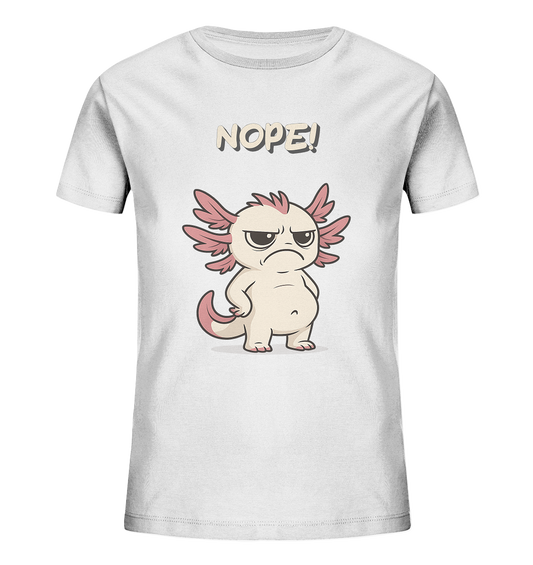 NOPE!  - Kids Organic Shirt