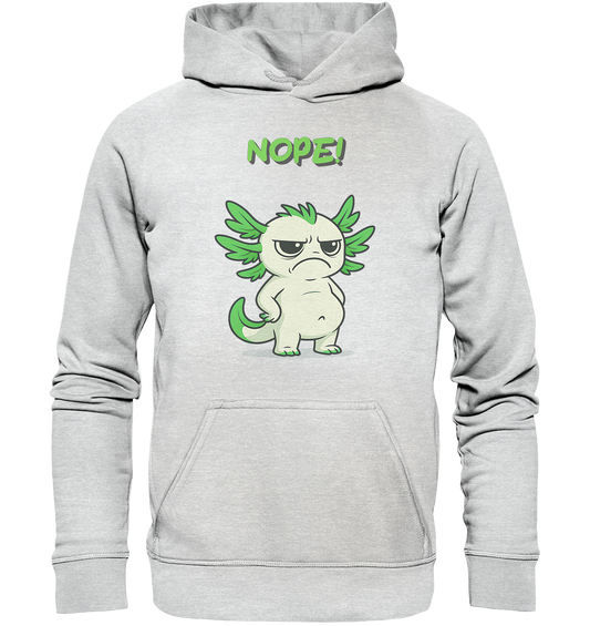NOPE!  Grün - Kids Premium Hoodie