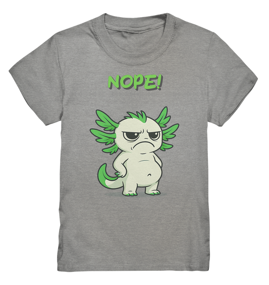 NOPE!  Grün - Kids Premium Shirt