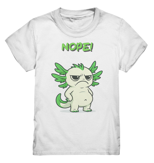 NOPE!  Grün - Kids Premium Shirt