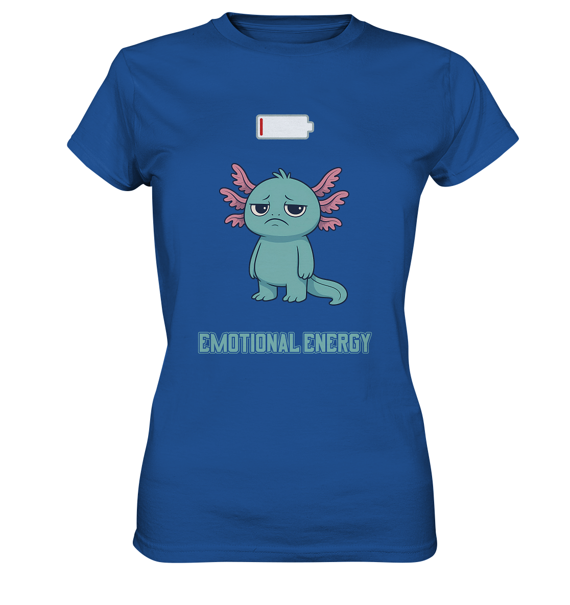 Emotional Energy – Axolotl (Türkis)  - Ladies Premium Shirt