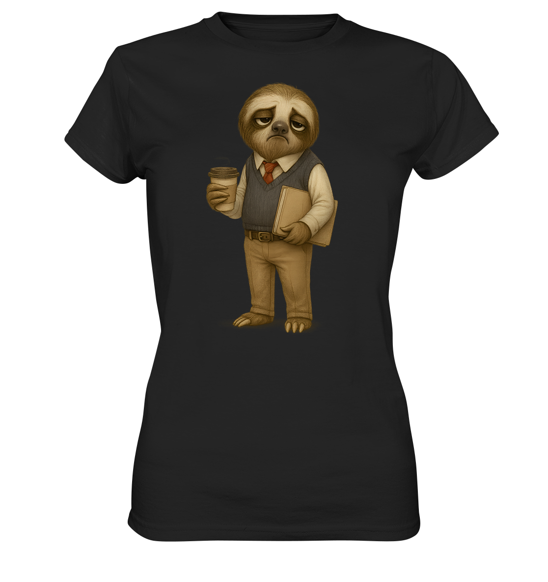 Slothies - Herr Schluffinger - Buchhalter bei der Gemeindeverwaltung. - Ladies Premium Shirt