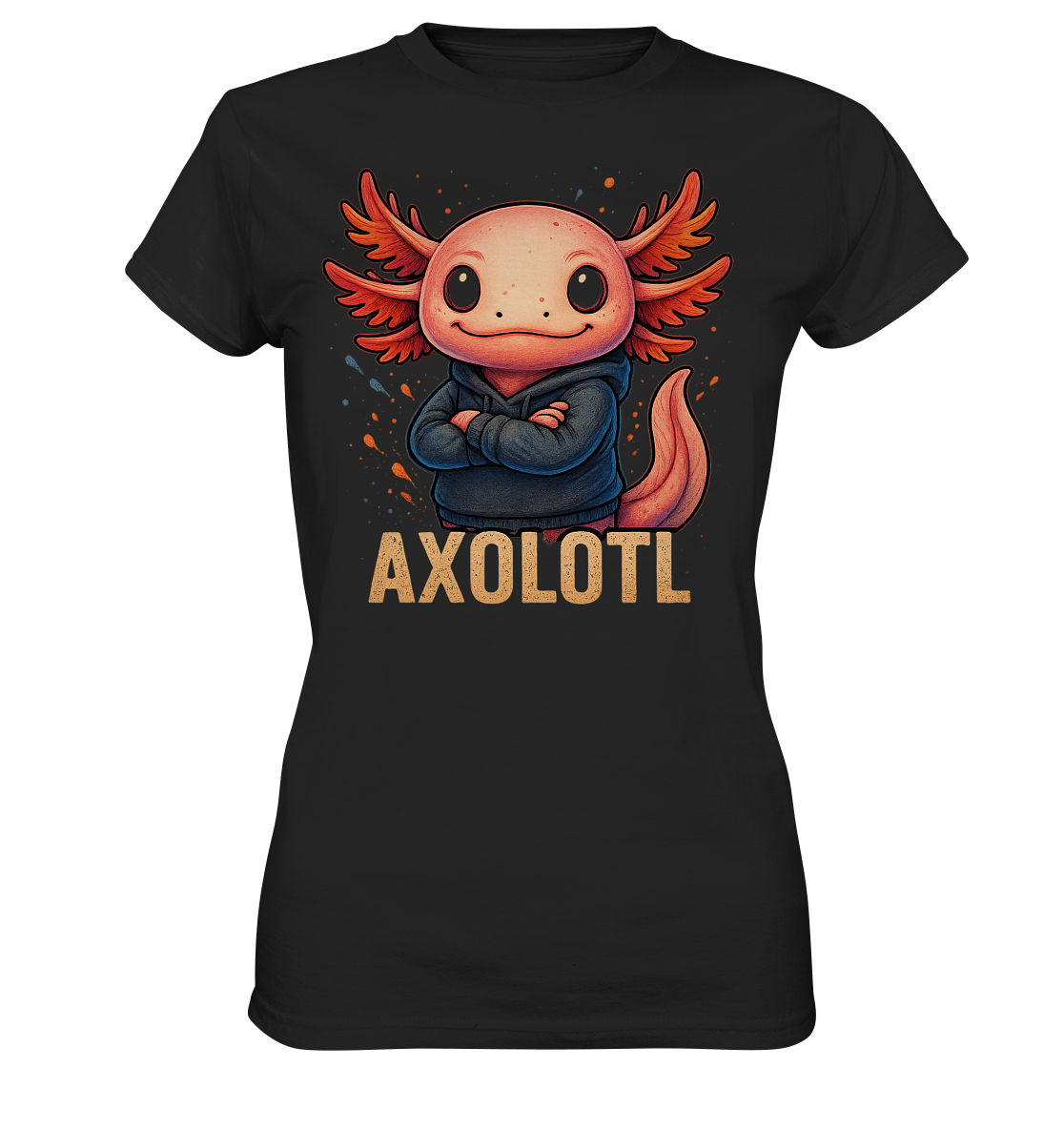 Axolotl - Street - Ladies Premium Shirt