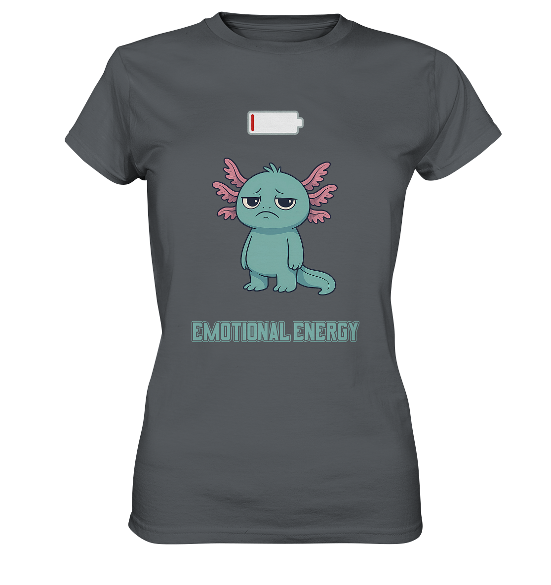 Emotional Energy – Axolotl (Türkis)  - Ladies Premium Shirt