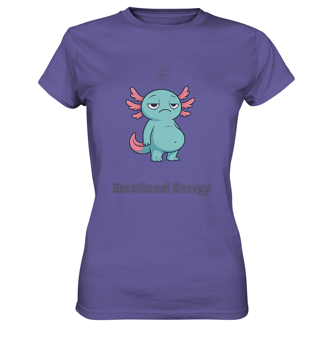 Emotional Energy – Axolotl (Türkis)  - Ladies Premium Shirt