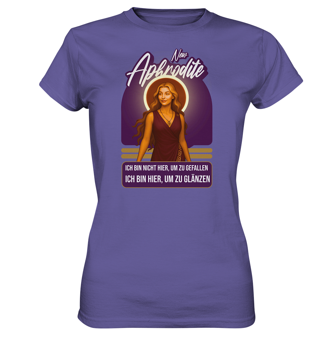 New Aphrodite – Ich bin hier, um zu glänzen - Ladies Premium Shirt