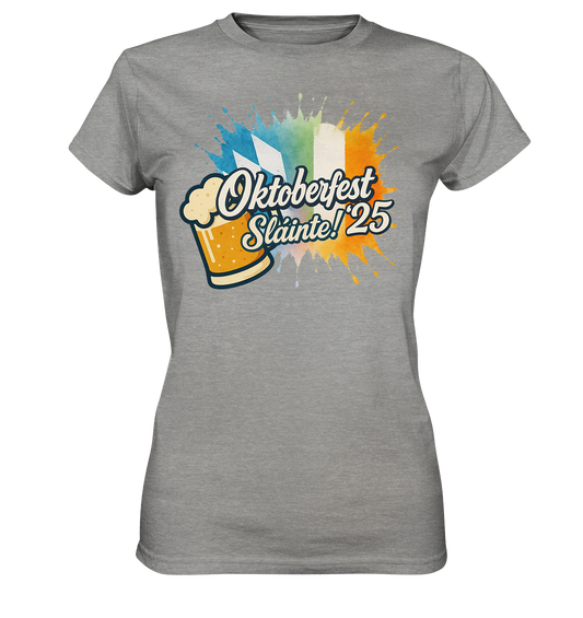 Global Cheers! - Irland mit Bier - Ladies Premium Shirt