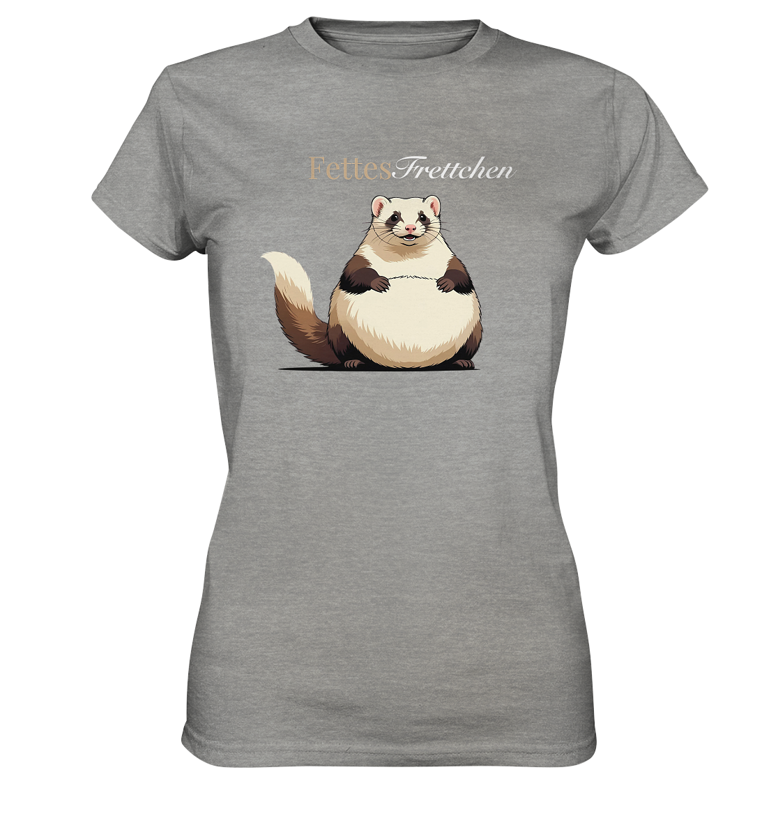 „Fettes Frettchen“ - Ladies Premium Shirt