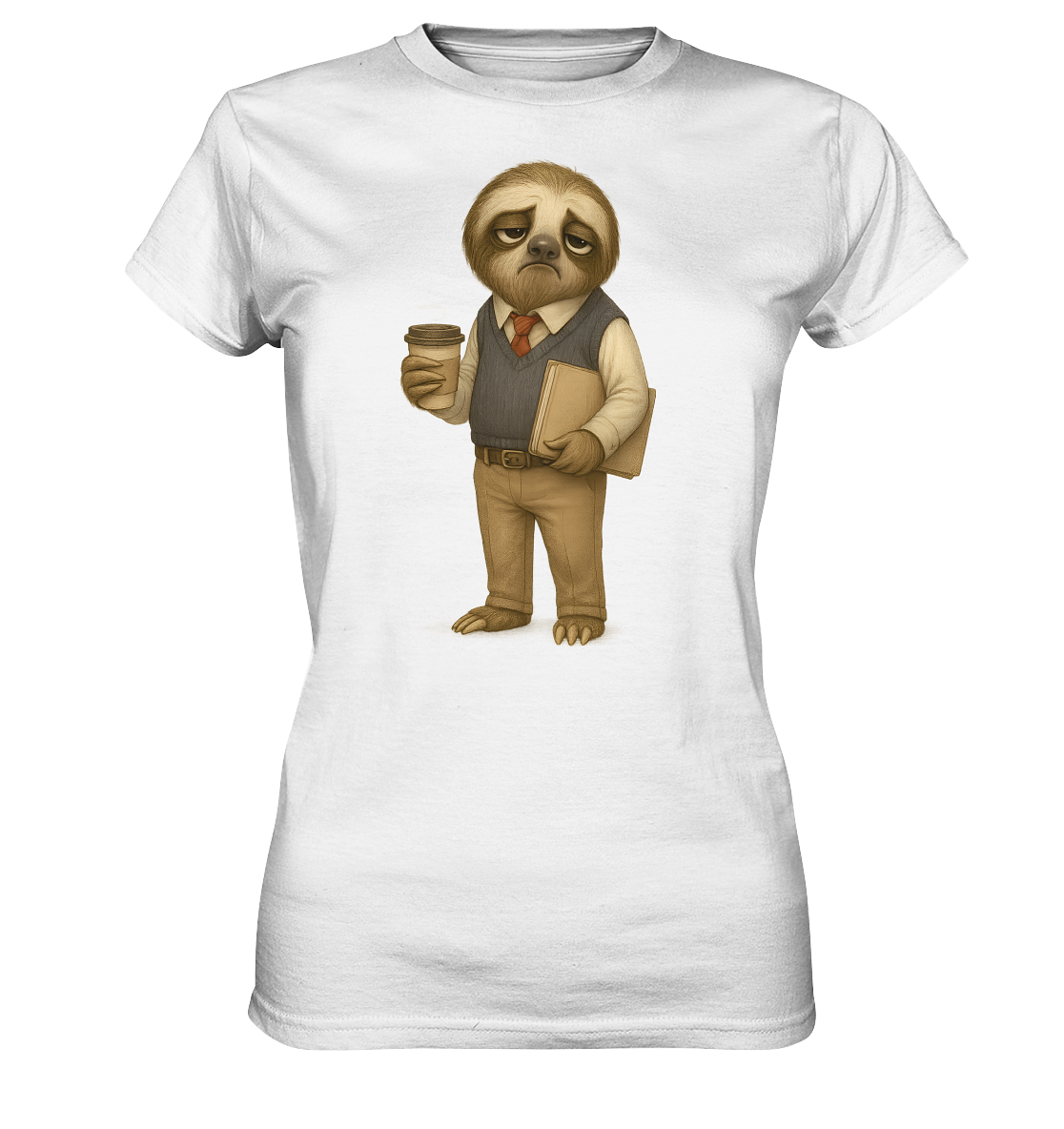 Slothies - Herr Schluffinger - Buchhalter bei der Gemeindeverwaltung. - Ladies Premium Shirt
