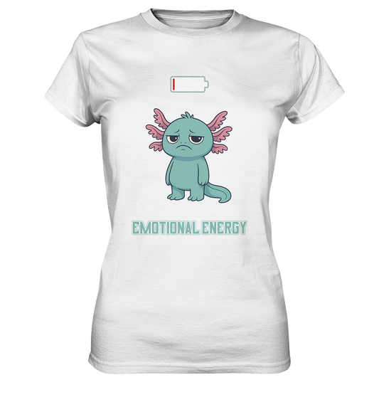 Emotional Energy – Axolotl (Türkis)  - Ladies Premium Shirt
