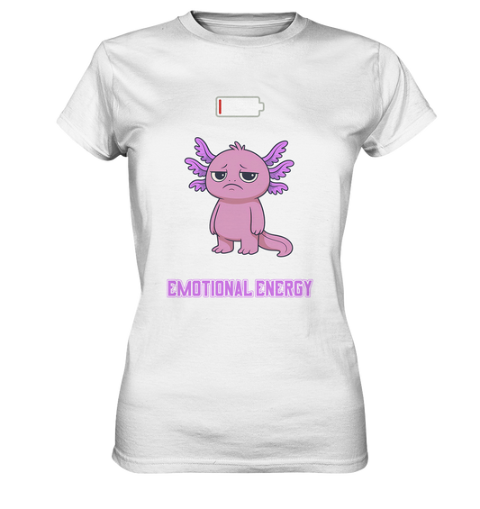 Emotional Energy – Axolotl (Pink) - Ladies Premium Shirt