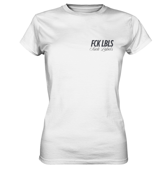 FCK LBLS – minimalist edition - Ladies Premium Shirt
