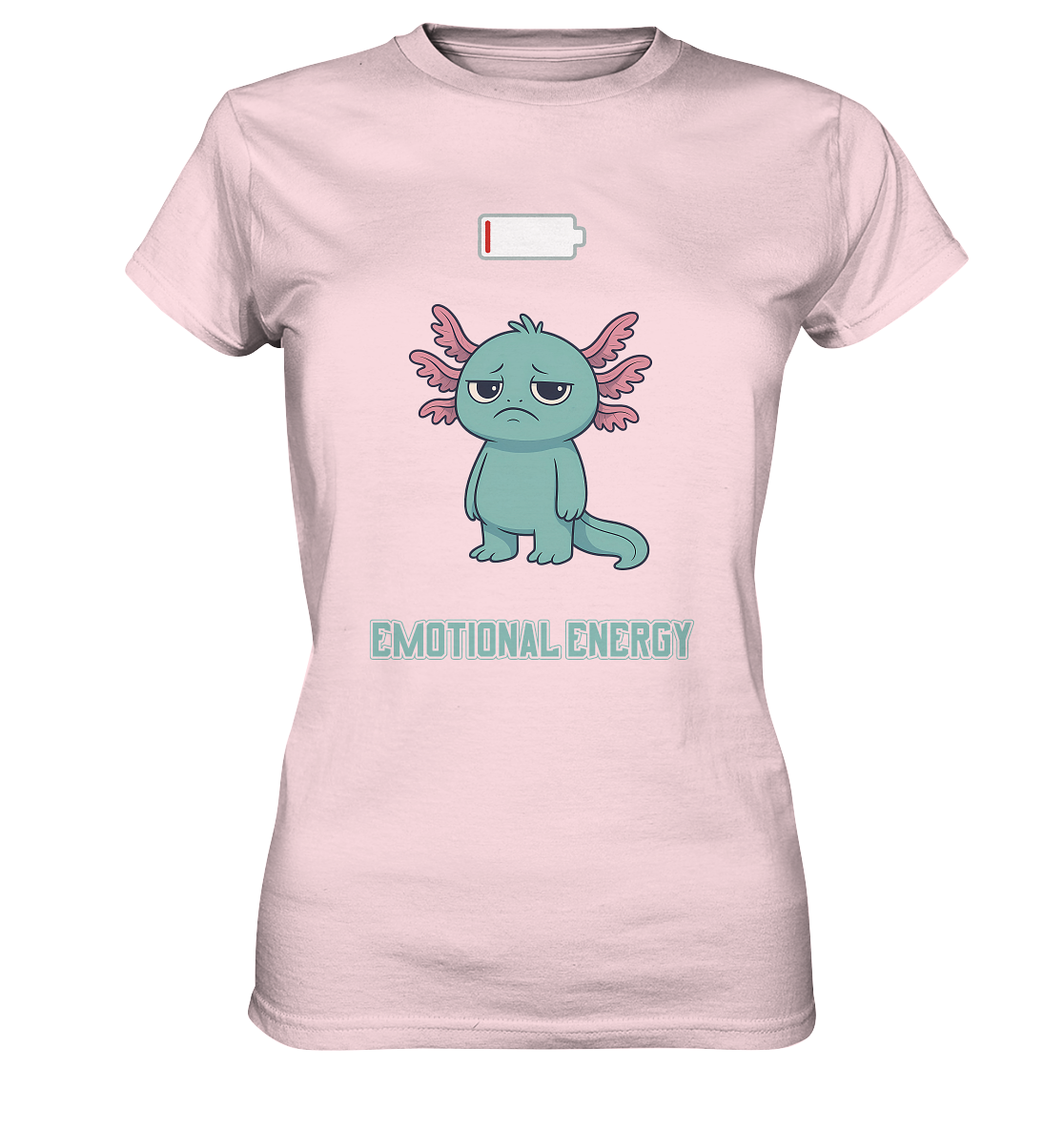 Emotional Energy – Axolotl (Türkis)  - Ladies Premium Shirt