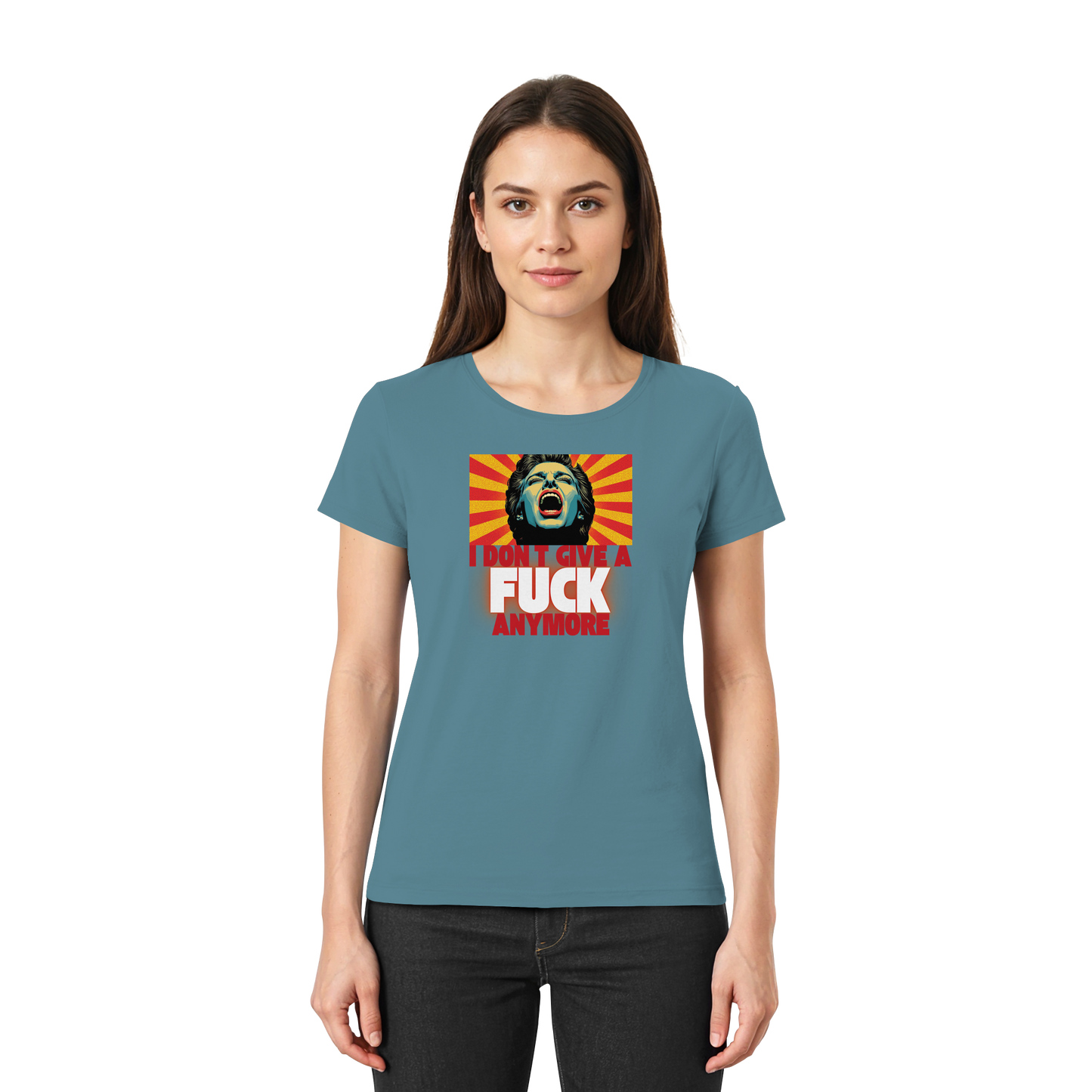 I Don’t Give A Fuck Anymore - Ladies Premium Shirt