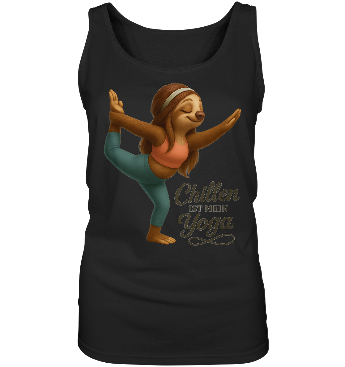 Slothies - Chillen ist mein Yoga. - Weiblich - Ladies Tank-Top