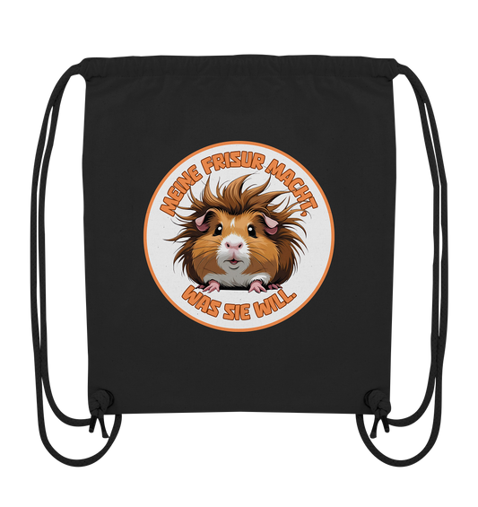 Meine Frisur macht, was sie will – Meerschweinchen - Organic Gym-Bag