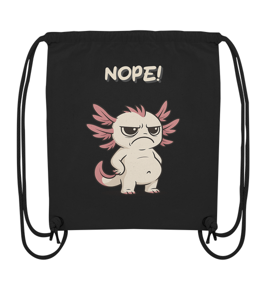 NOPE!  - Organic Gym-Bag