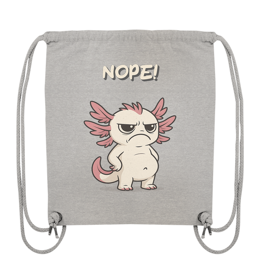 NOPE!  - Organic Gym-Bag