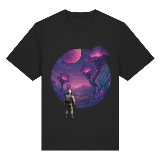 Lunar Bloom – Astronaut’s Journey - Organic Heavy T-Shirt
