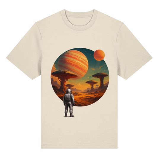 Titan Skies – Astronaut’s Journey - Organic Heavy T-Shirt