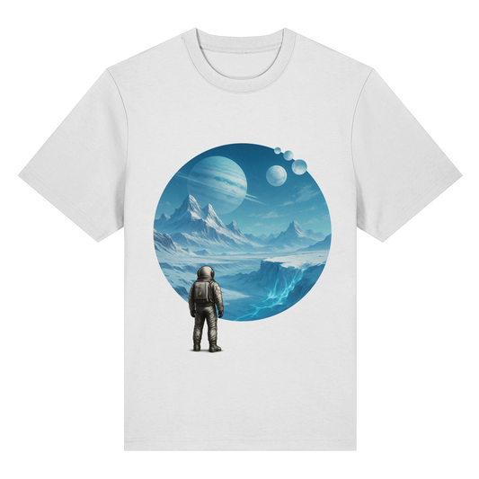 Frozen Expanse – Astronaut’s Journey - Organic Heavy T-Shirt