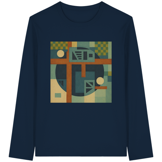 Klang der Geometrie – Tiefenklang Edition - Organic Longsleeve T-Shirt