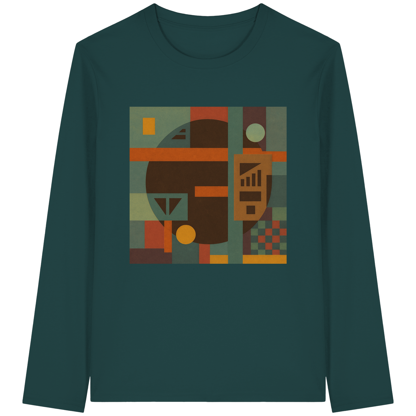 Klang der Geometrie - Sonnenrausch Edition - Organic Longsleeve T-Shirt
