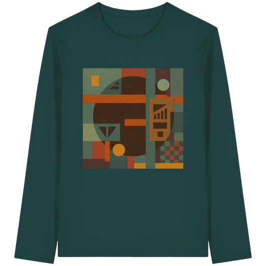Klang der Geometrie - Sonnenrausch Edition - Organic Longsleeve T-Shirt
